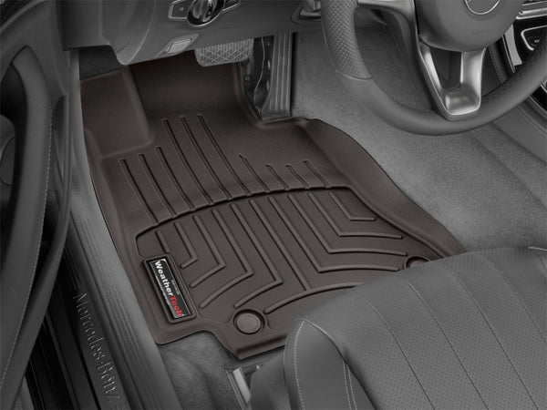 WeatherTech 2015+ Ford Mustang Front FloorLiner - Cocoa