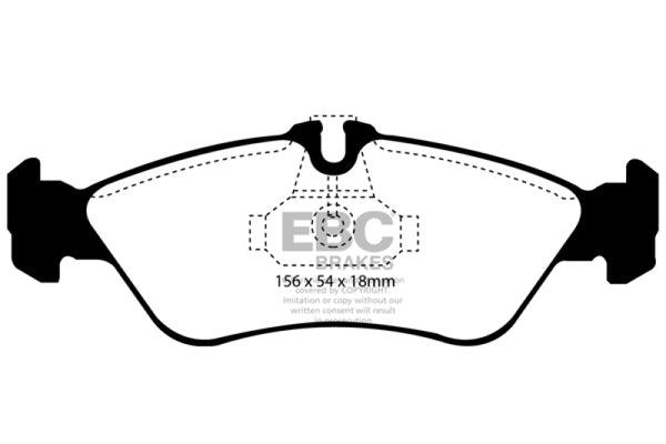 EBC 03-05 Dodge Sprinter 2500 ATE Rear Ultimax2 Rear Brake Pads