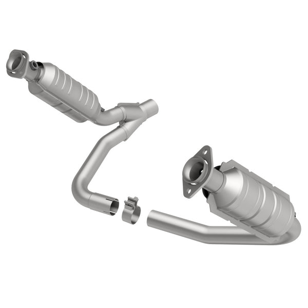 MagnaFlow Conv DF 05-06 Dodge Dakota/2006 Mitsubishi Raider 3.7L Y-Pipe Assembly