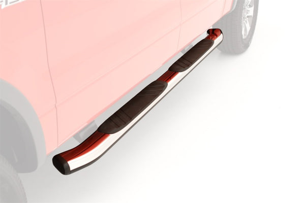Lund 15-17 Dodge Ram 1500 Quad Cab (Built After 7/1/15) 5in. Oval Bent Nerf Bars - Chrome