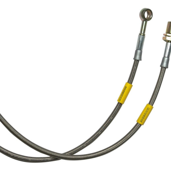 Goodridge 15-17 Ford Mustang (V6 Base Only) SS Brake Line Kit