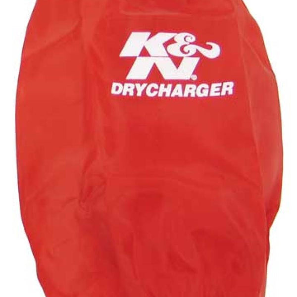 K&N Drycharger Red Air Filter Wrap - Round Tapered