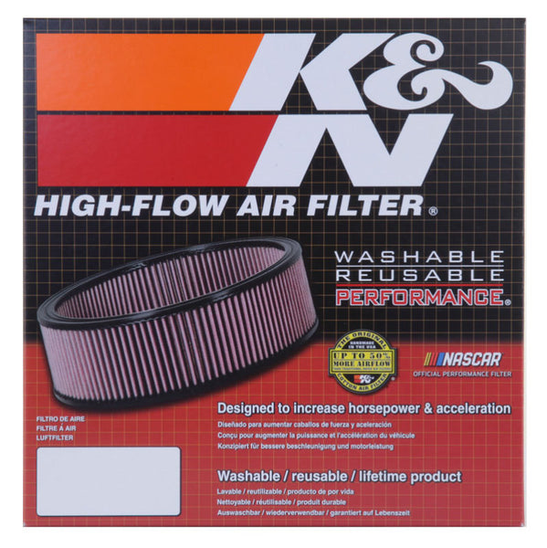 K&N Replacement Air Filter GM, DODGE TRUCKS; 1966-89