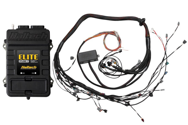 Haltech Toyota 2JZ Elite 2500 T Terminated Harness ECU Kit w/EV1 Injector Connectors